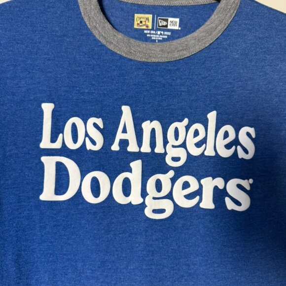 Los Angeles Dodgers Ringer T Shirt - Picture 2 of 4